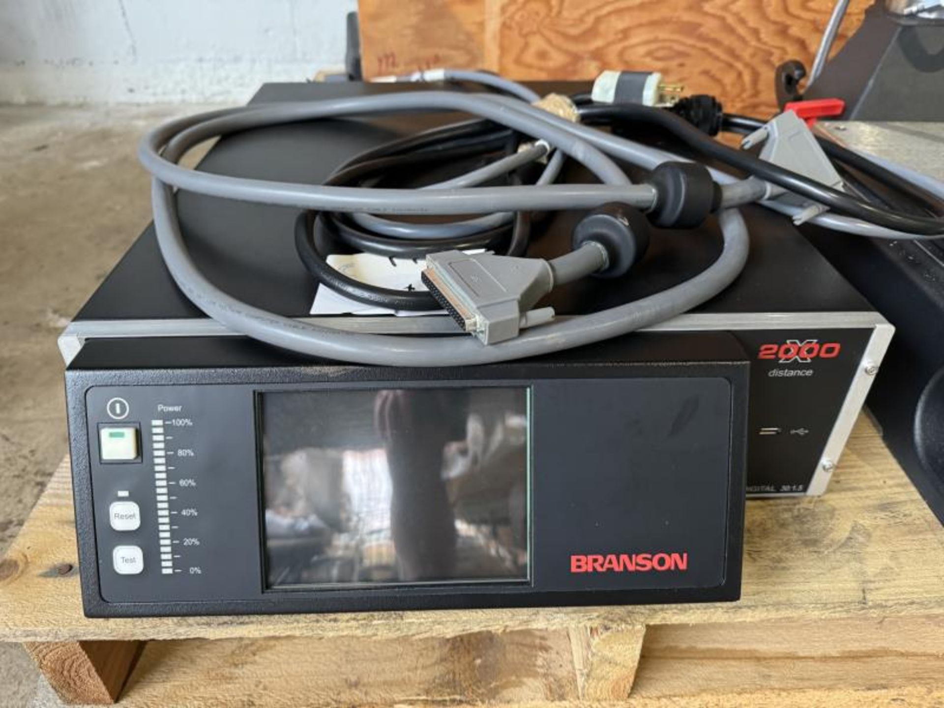 Branson 2000X Ultrasonic Welder; 230 Volt Plug - Image 2 of 9