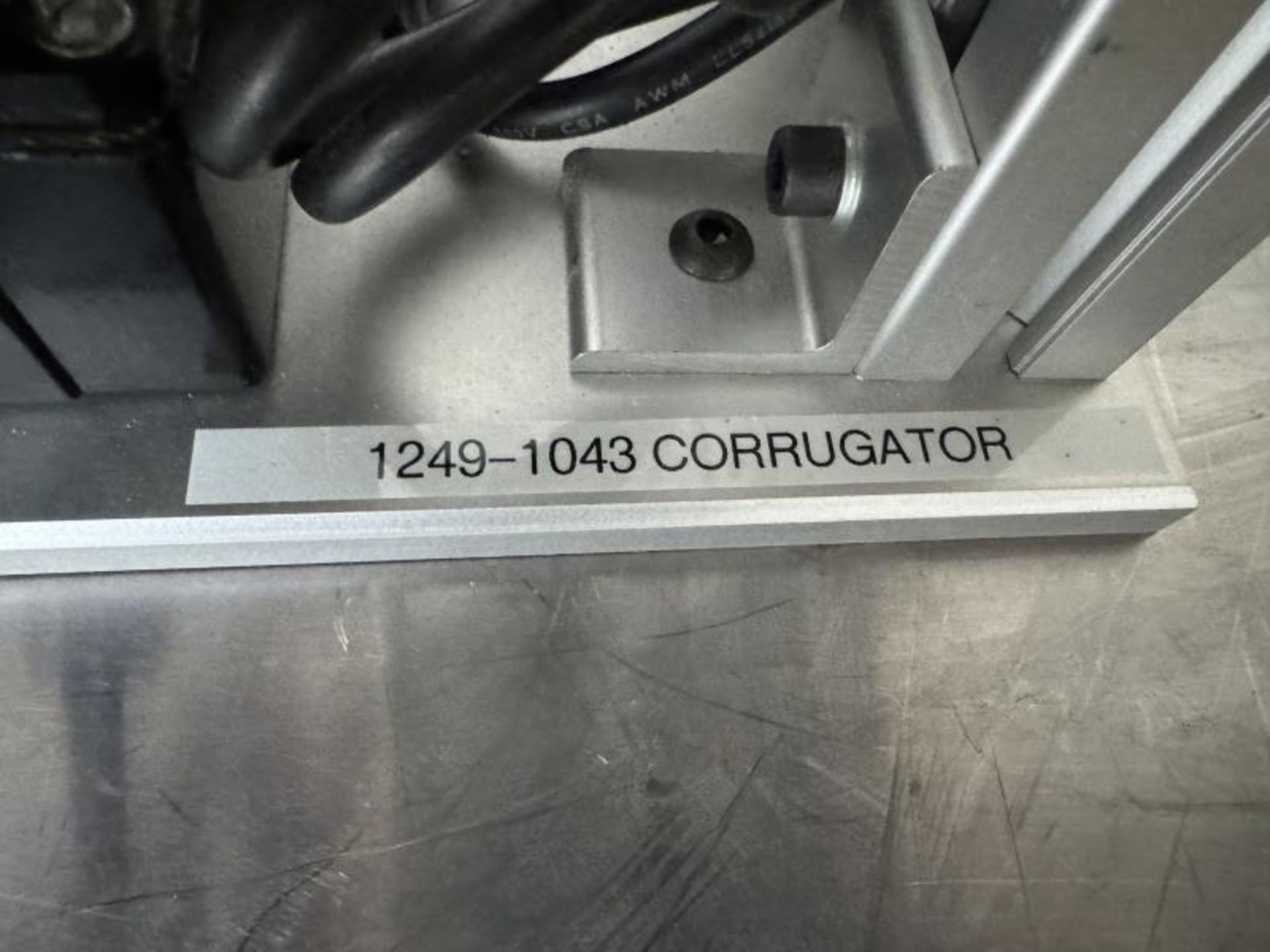 1249-1043 Corrugator with Bodine Electric Company Adjustable Speed Turk Control - Image 5 of 6