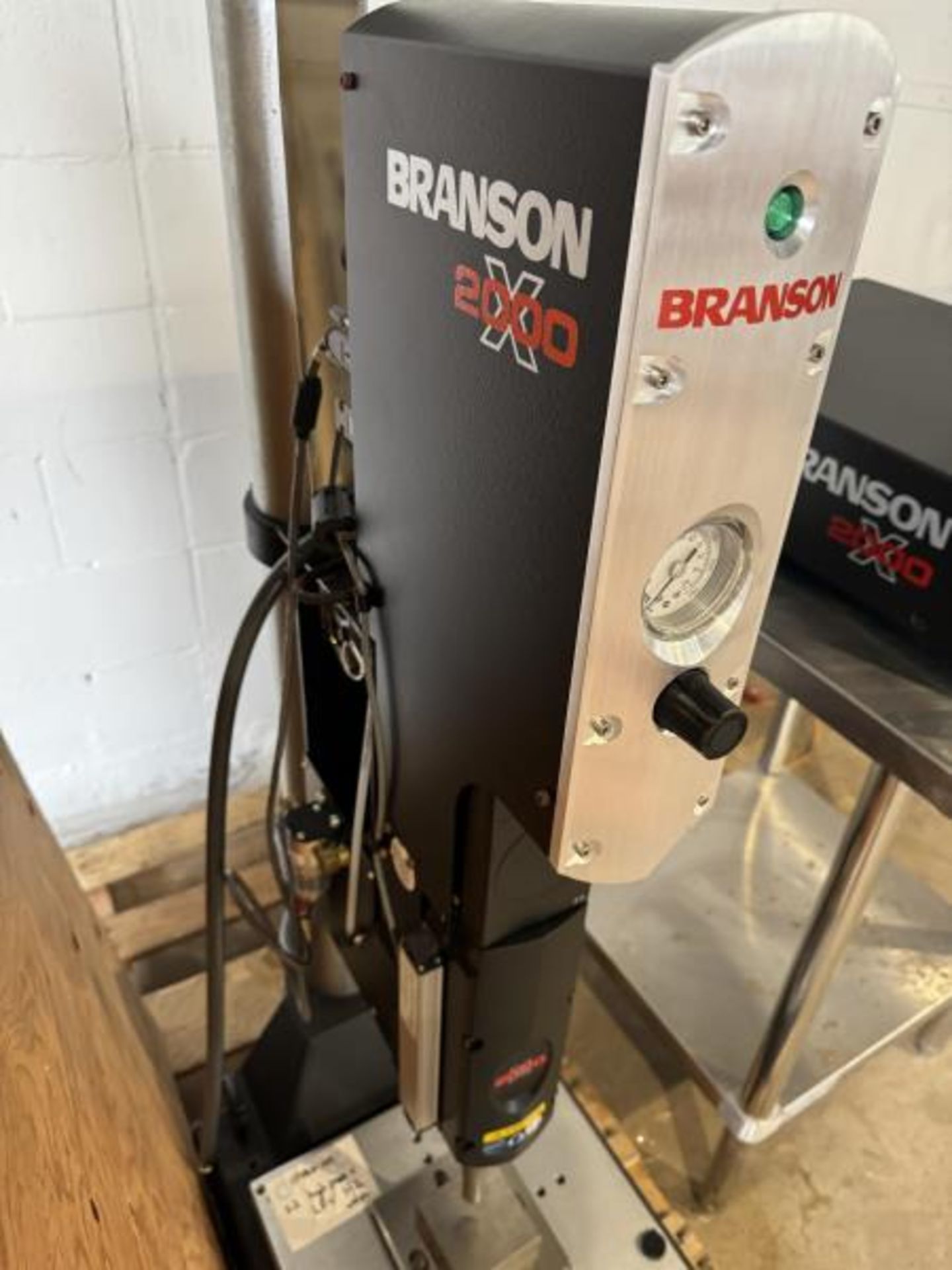 Branson 2000X Ultrasonic Welder; No Pharrell Connector; 230 Volt Plug - Image 14 of 16