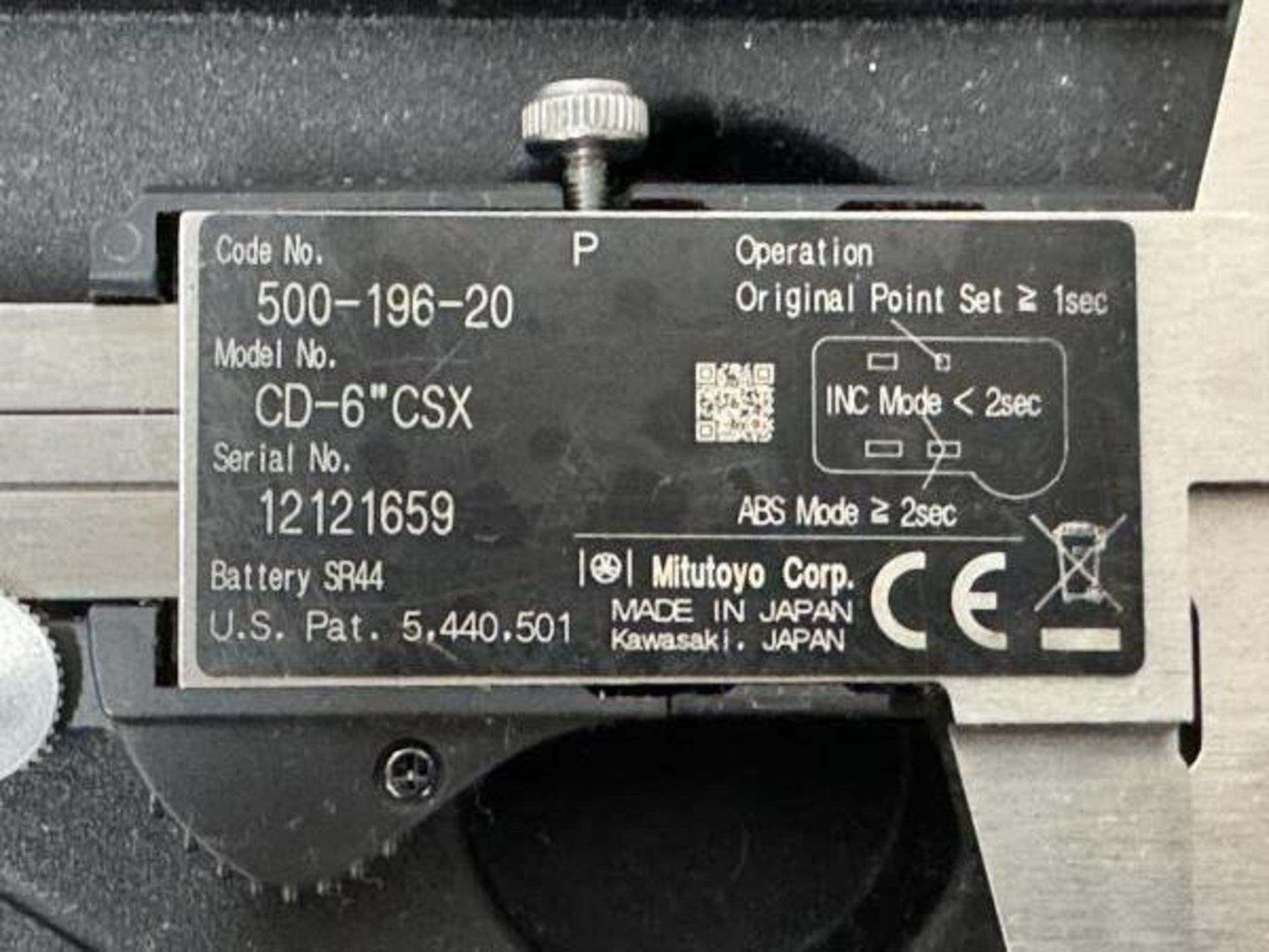 Mitutoyo Abolute Digimatic with Measure Cutting Board - Image 4 of 6