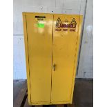 Justrite Flammable Liquid Storage Cabinet 34" Wide x 34" Deep x 66" Tall