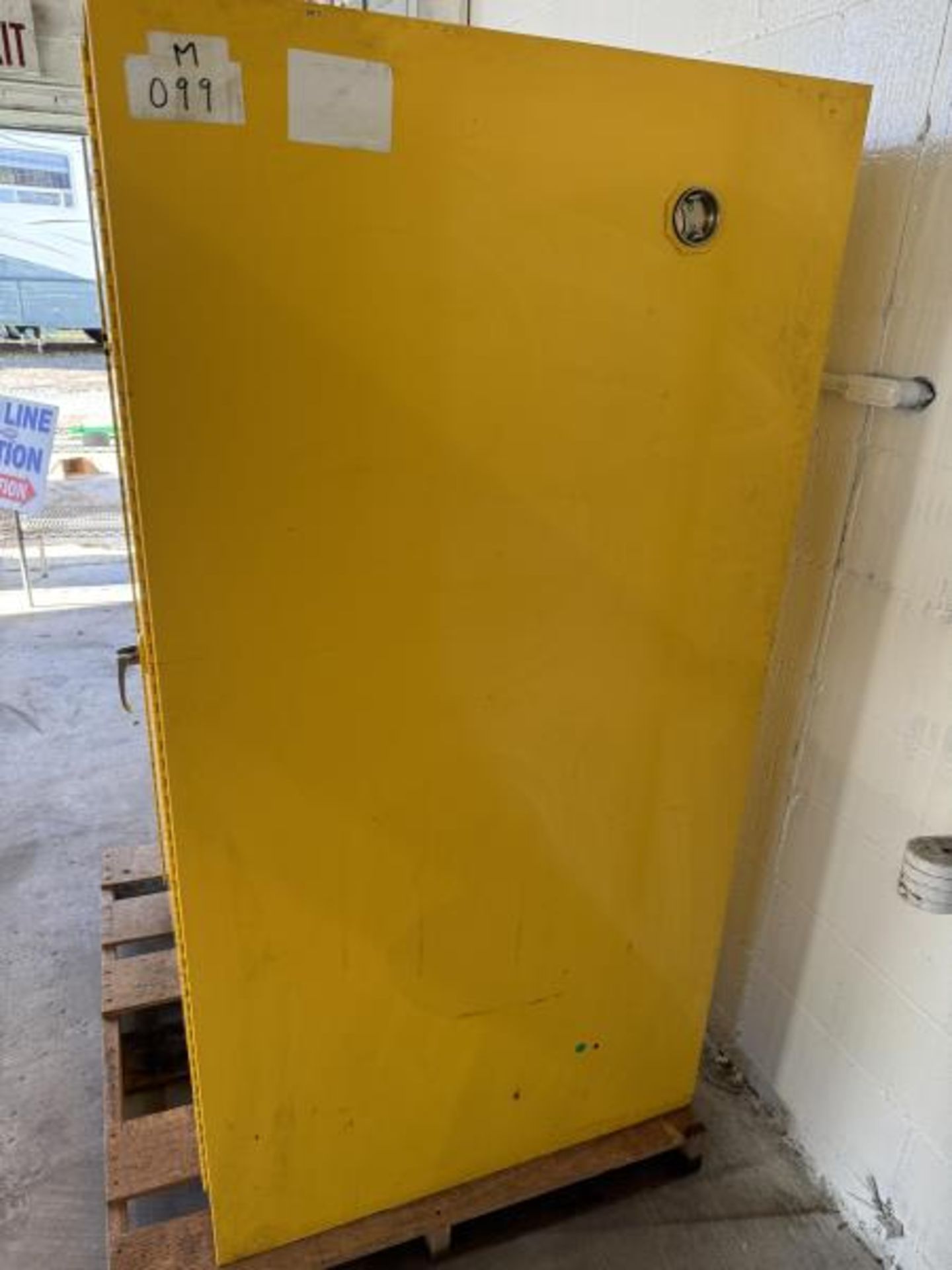 Justrite Flammable Liquid Storage Cabinet 34" Wide x 34" Deep x 66" Tall - Image 3 of 4