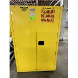 Justrite Flammable Liquid Storage Cabinet 43" Wide x 18" Deep x 65" Tall