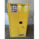 Justrite Flammable Liquid Storage Cabinet 34" Wide x 34" Deep x 66" Tall