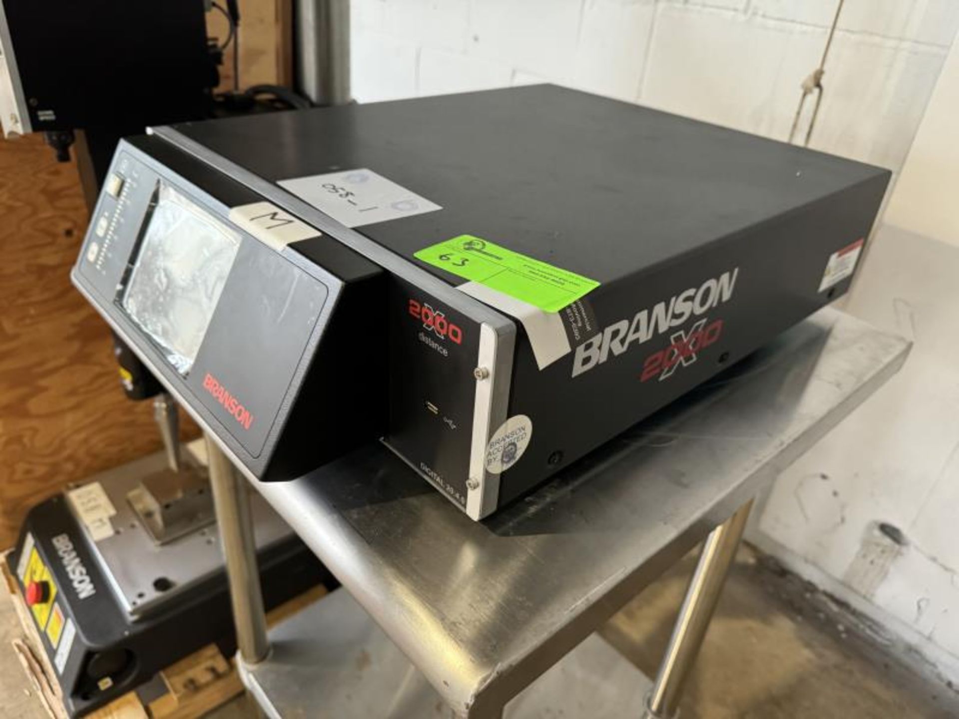 Branson 2000X Ultrasonic Welder; No Pharrell Connector; 230 Volt Plug - Image 4 of 16