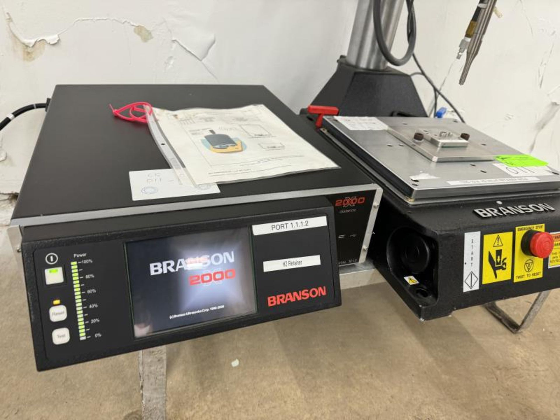 Branson 2000X Ultrasonic Welder - Image 9 of 11