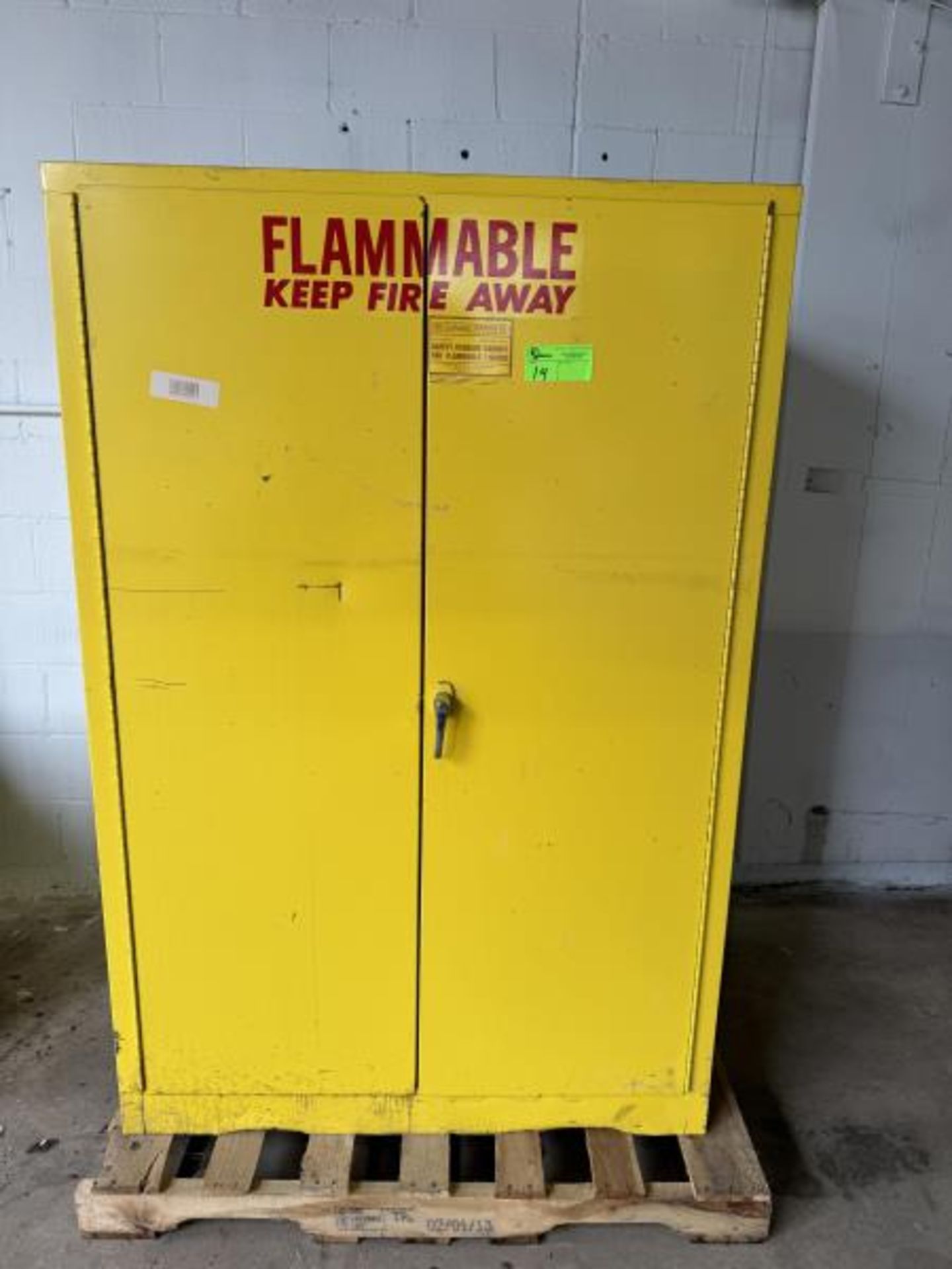 SE-CUR-AU Cabinet Safety Storage Cabinet Flammable Liquids 43" wide x 34" deep x 64" tall