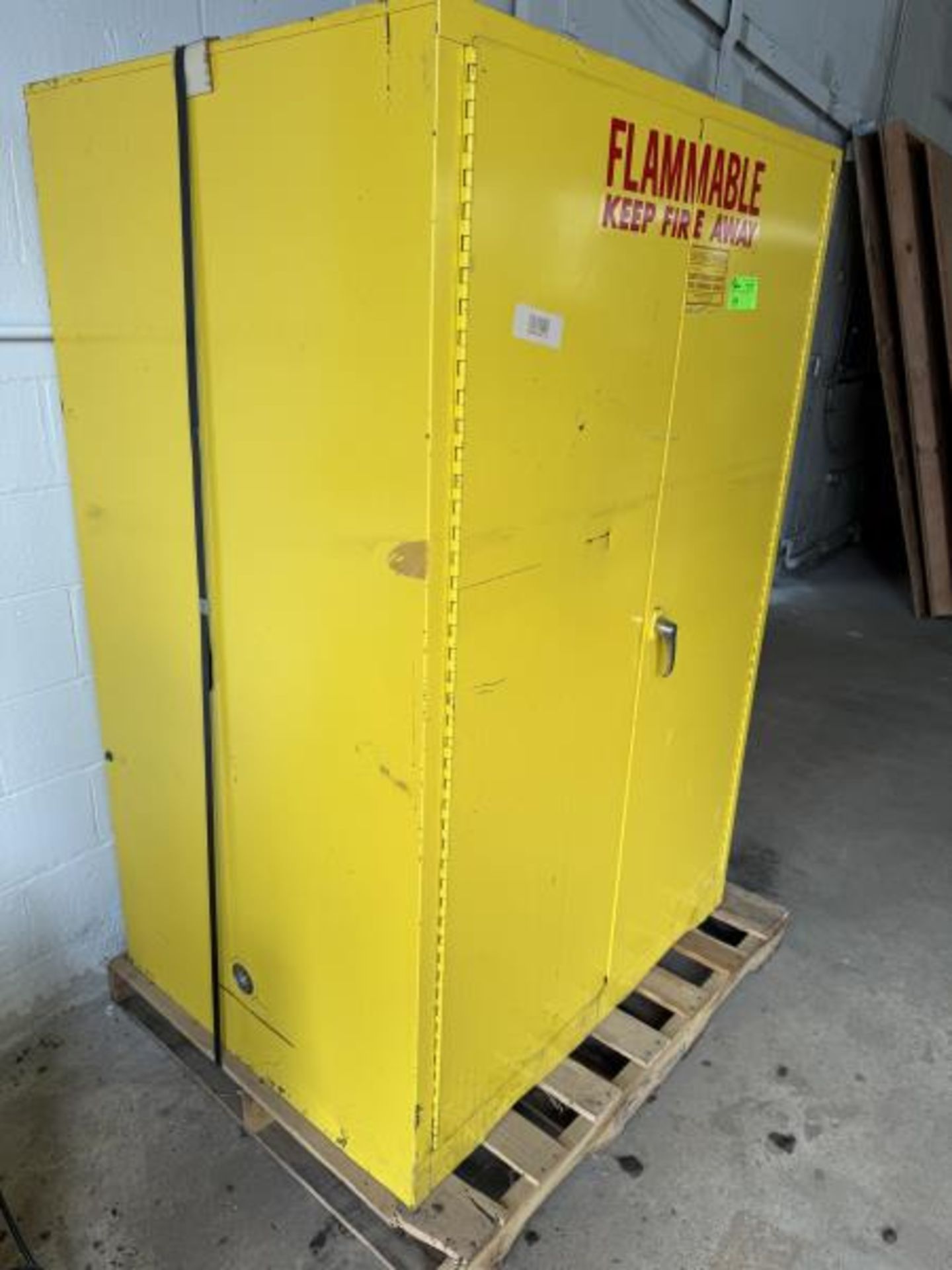 SE-CUR-AU Cabinet Safety Storage Cabinet Flammable Liquids 43" wide x 34" deep x 64" tall - Image 4 of 4