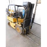 Caterpillar Model Y50D Forklift sn 3Ec04825, 5,000 Lbs. Cap., LP, Solid Pneumatic Tires, 3-Stage