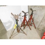 (3) Pipe Stands