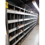 Contents Of (7) Sections of Metal Shelving