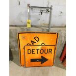 Detours & Road Closed Signs & Stands