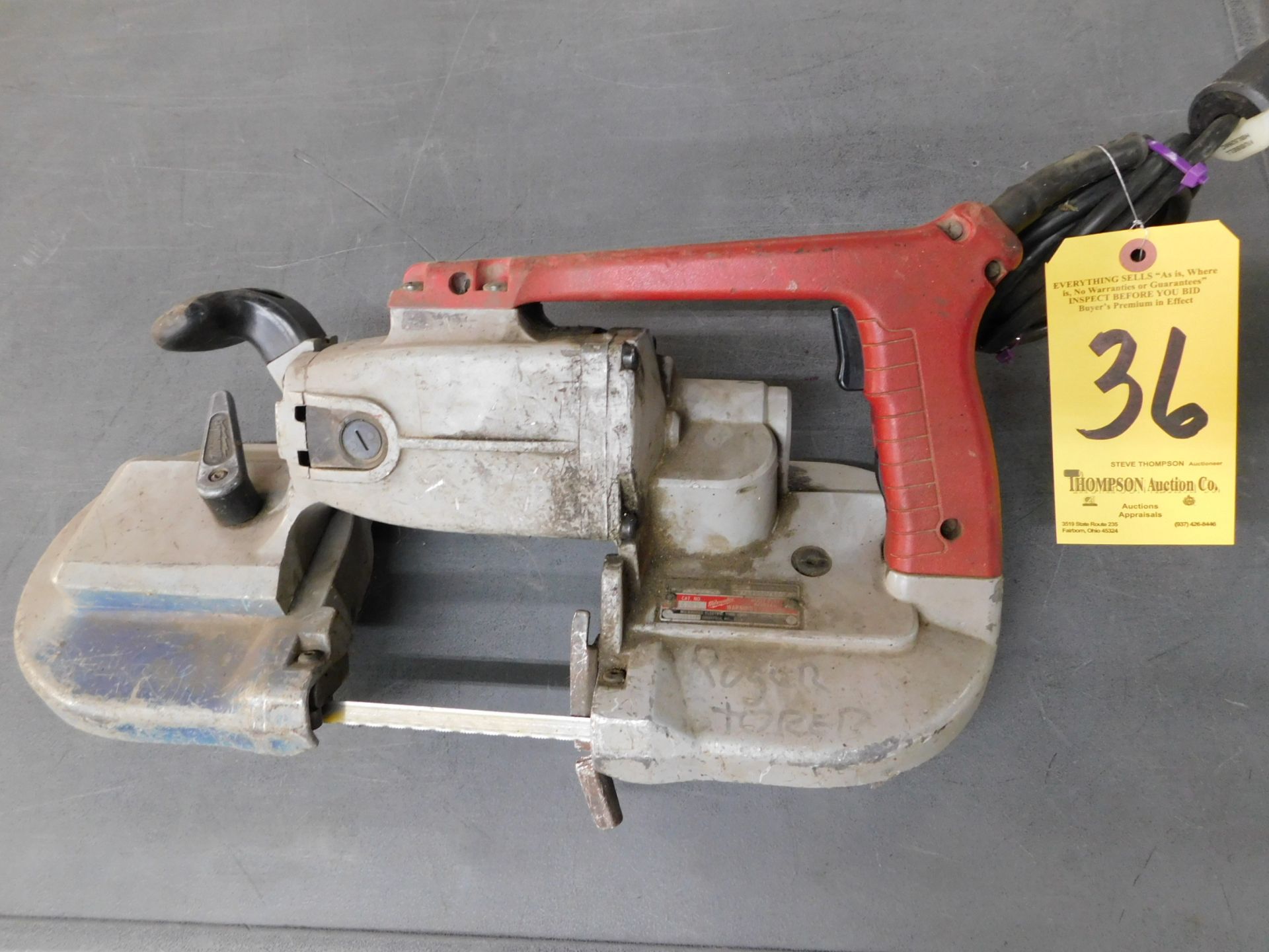 Milwaukee 6225 Portable Bandsaw