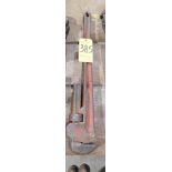 (2) Ridgid 36" Pipe Wrenches