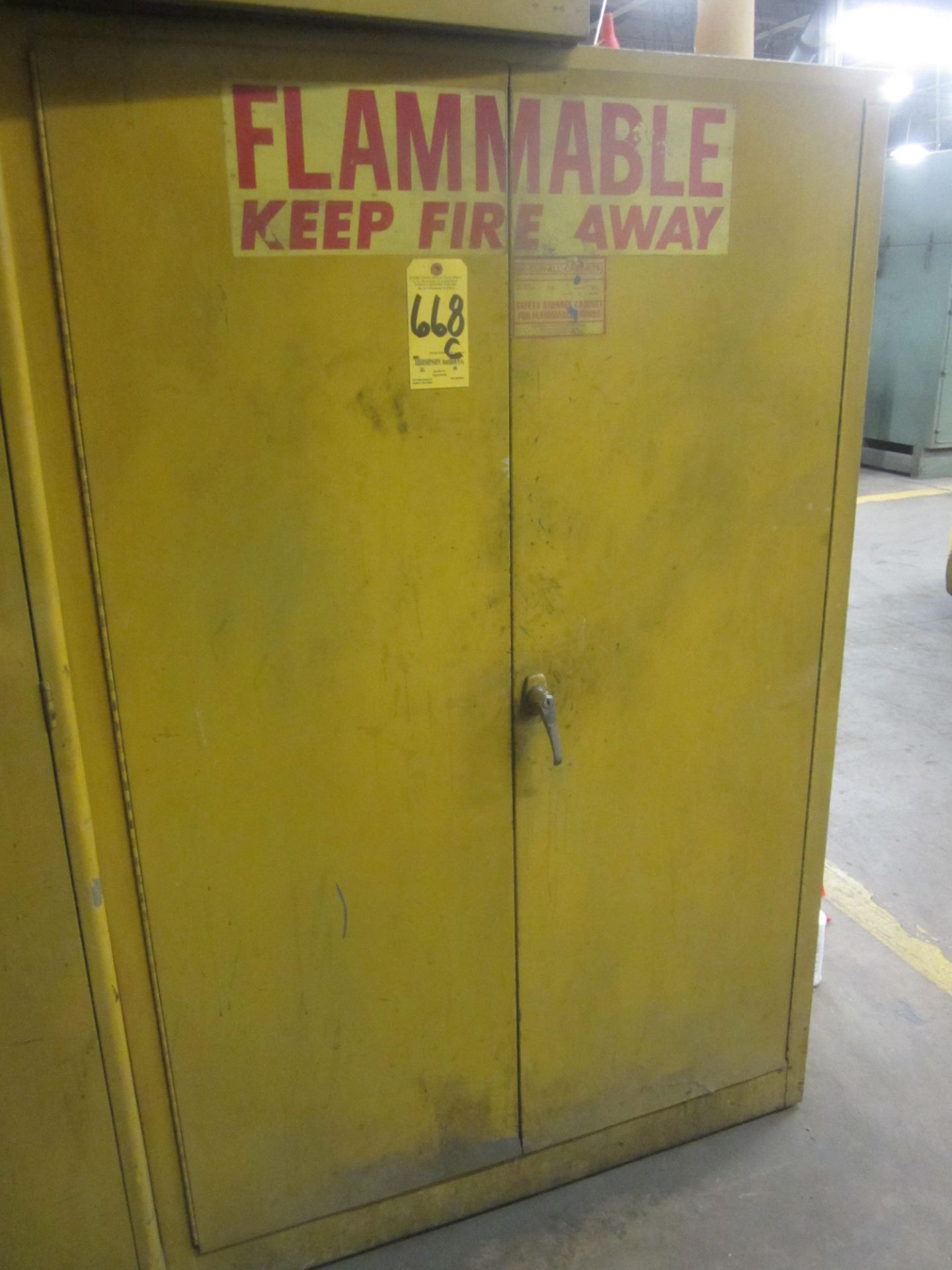 Flammable Liquid Storage Cabinet, Empty