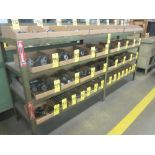 Steel Shelving Unit, Welded Construction, 48" H X 108" W X 15" Deep - No Contents in Photo