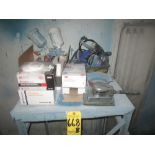 Paint Guns, Respirators, Pneumatic Sander, and Respirator Filters