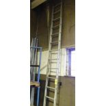 14' Aluminum Ladder (Extension Ladder missing Extension)