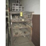 Steel Storage Rack and Contents