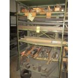 (3) Metal Shelving Units with Misc. Steel