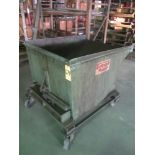 Galbreath Self Dumping Hopper, 1/2 Cubic Yard