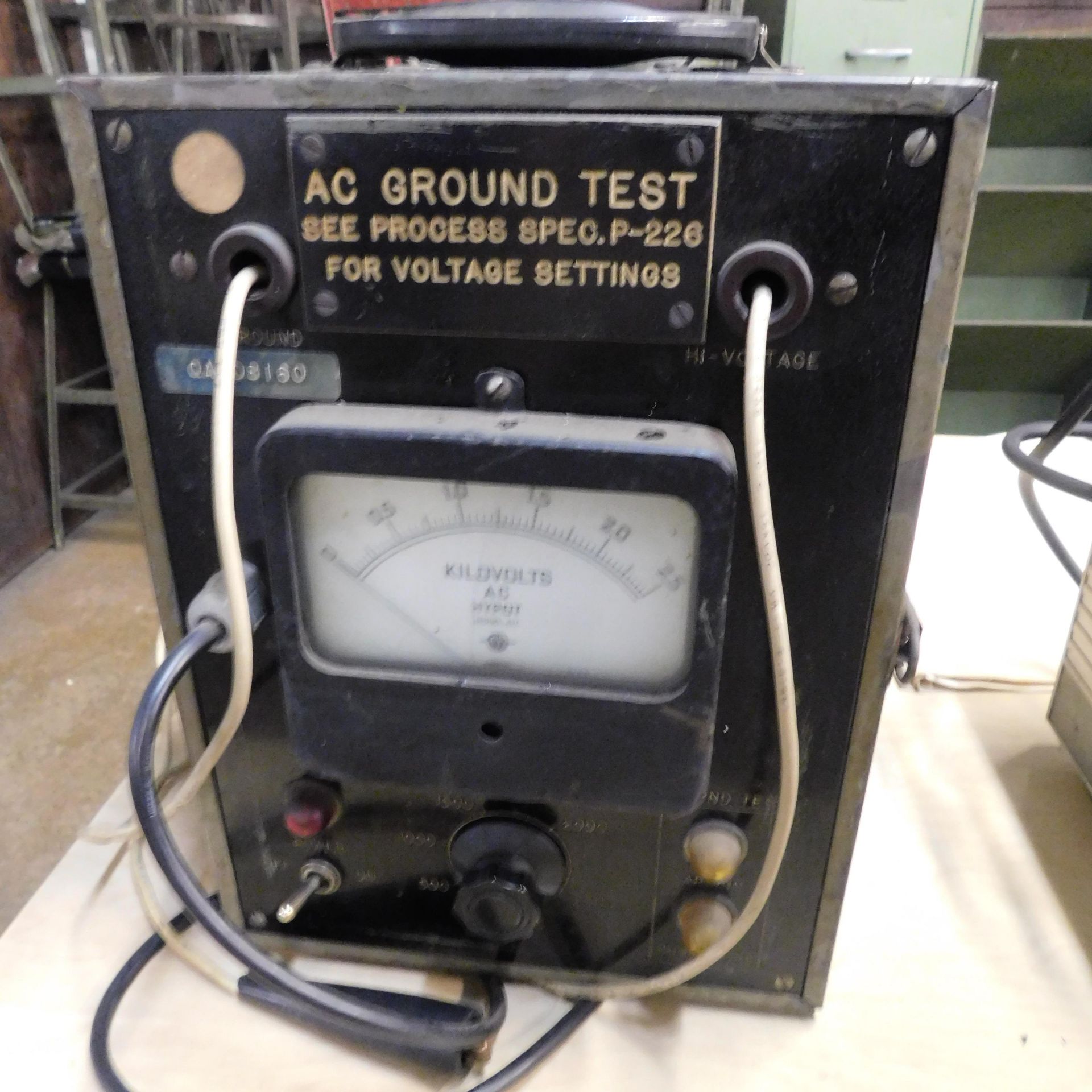 Associated Research 411-S2 AC Ground Test Meter