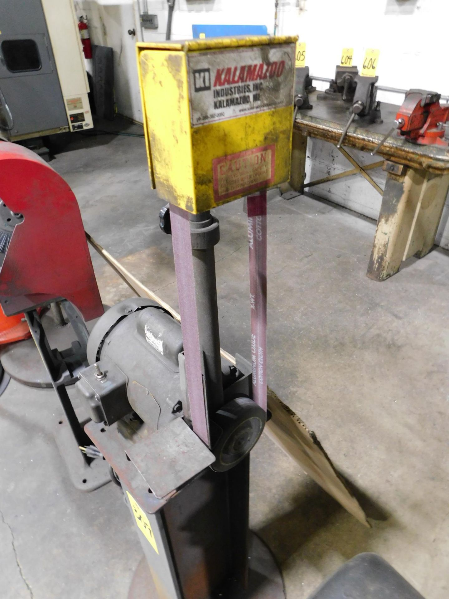 1"X42" Vertical Belt Sander w/Stand, 115V 1Phs. - Image 2 of 4