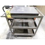 Granite Surface Plate 18"X24"x3" w/ Utility Cart