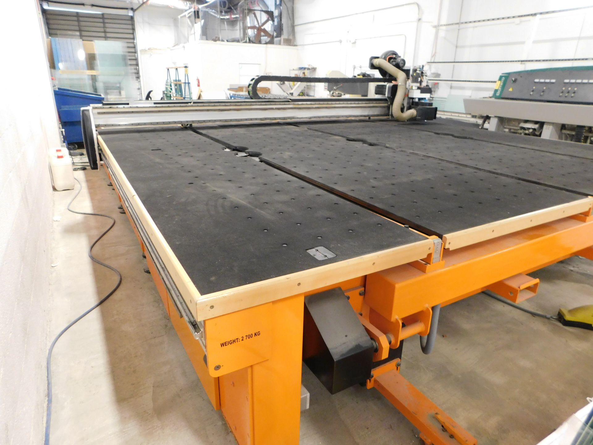 2019 Turomas Model RUBI 303VA Float Glass CNC Cutting Table, s/n MP-1430, 14' x 148", Includes - Image 7 of 13