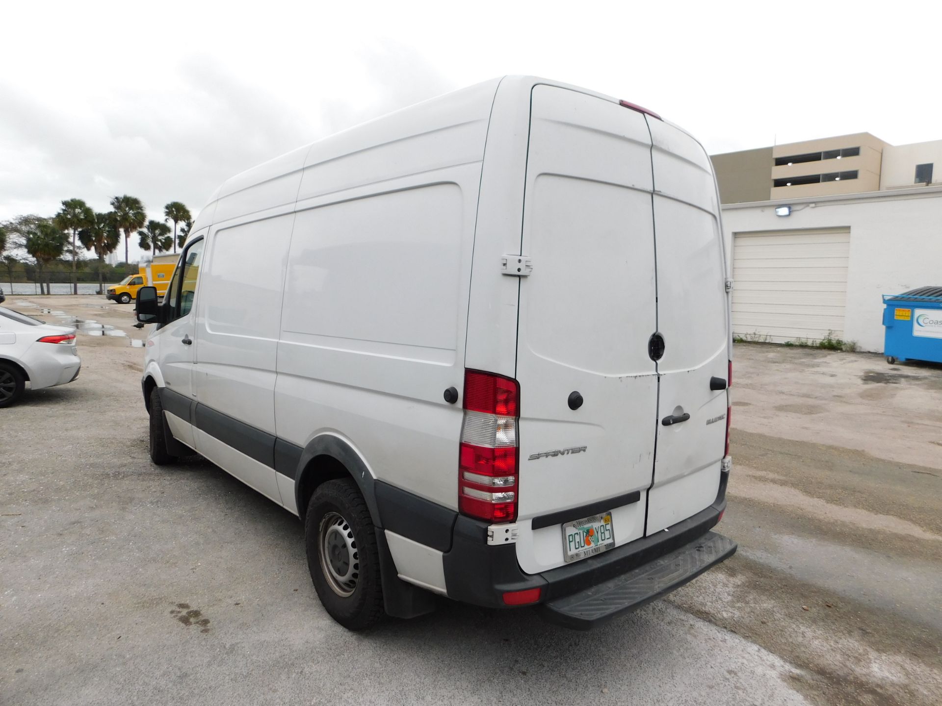 2016 Mercedes-Benz 2500 Sprinter Bluetec Cargo Van, 150,754 Miles, Diesel, VIN WD3PE7DD7GP301785, - Image 4 of 14