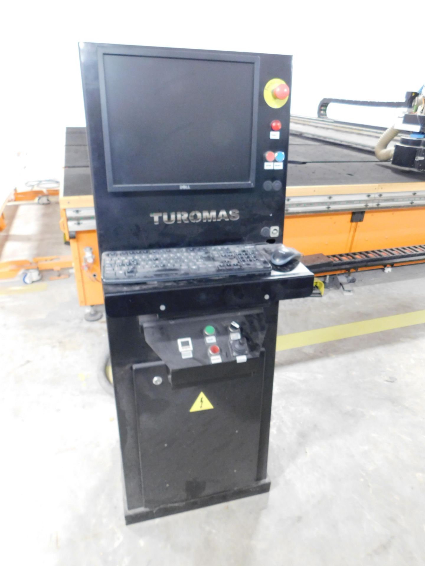 2019 Turomas Model RUBI 303VA Float Glass CNC Cutting Table, s/n MP-1430, 14' x 148", Includes - Image 4 of 13