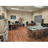 Office Furniture, Table, Chairs, Desk & Shelving ONLY (No Computers or Printers)