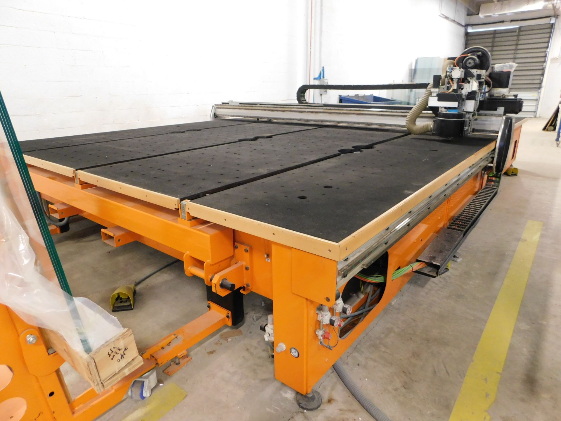 2019 Turomas Model RUBI 303VA Float Glass CNC Cutting Table, s/n MP-1430, 14' x 148", Includes - Image 5 of 13