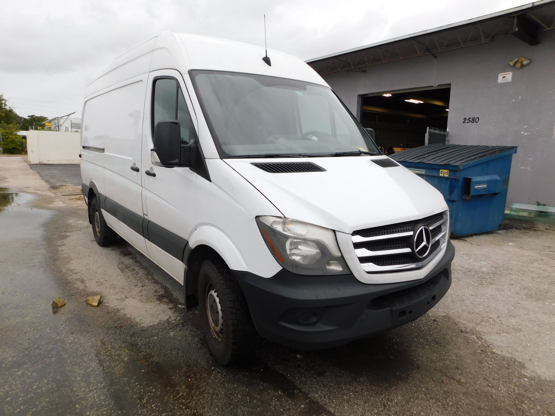 2016 Mercedes-Benz 2500 Sprinter Bluetec Cargo Van, 150,754 Miles, Diesel, VIN WD3PE7DD7GP301785, - Image 2 of 14