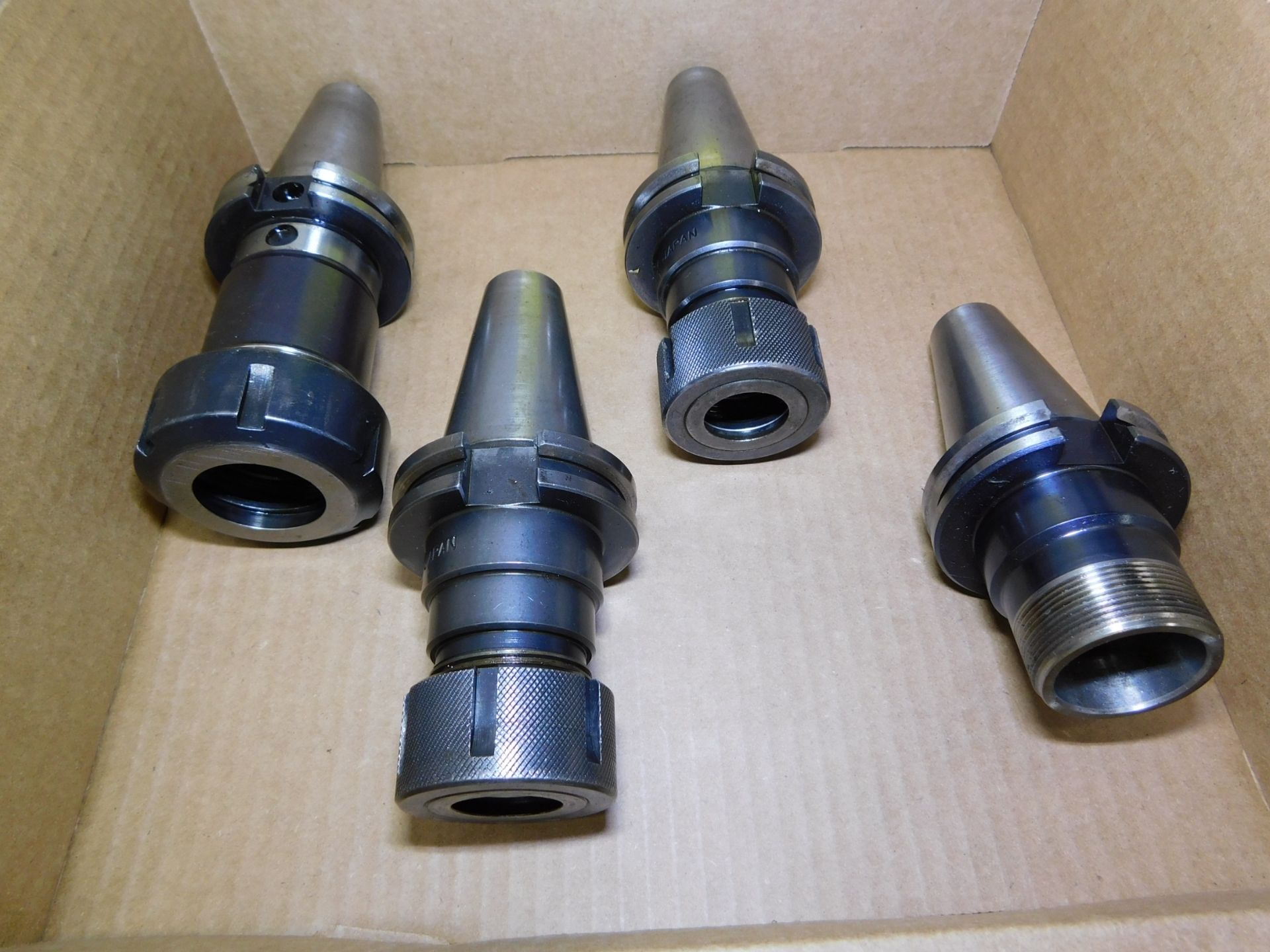 Cat 40 TG100 and TG75 Collet Holders