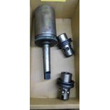 Quick Change Toolholder with (2) 2MT Toolholders