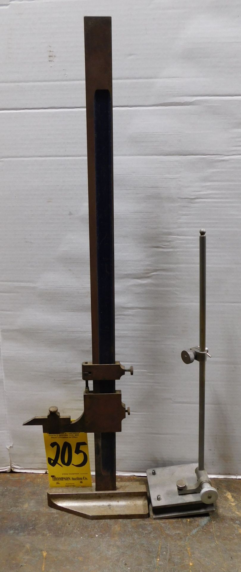 24" Vernier Height Gage and Indicator Stand