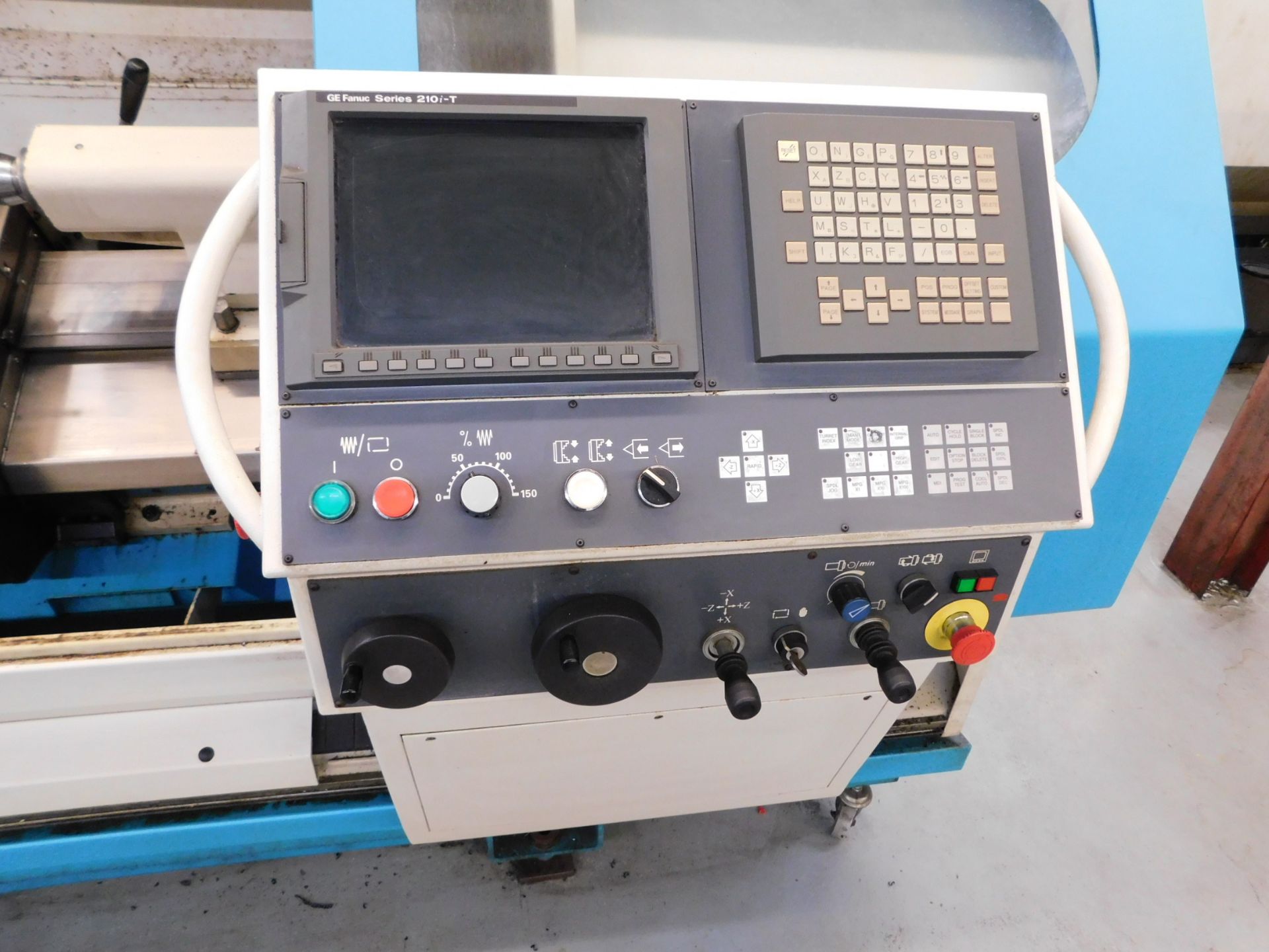 Clausing Colchester Model K Series 2000 CNC Lathe, s/n C70020, New 2001, Fanuc 210i-T Touch Screen - Image 3 of 14