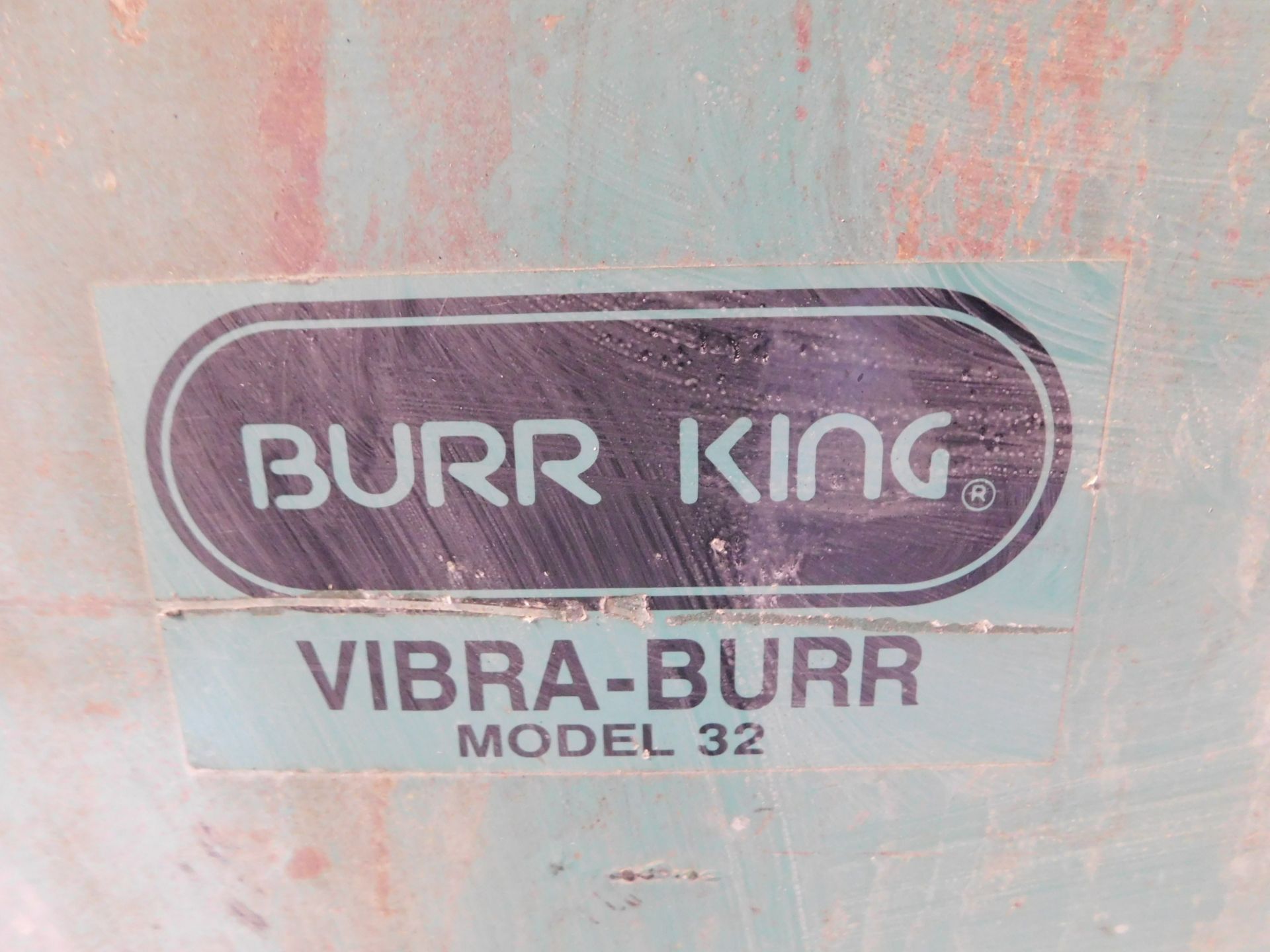 Burr King Vibra Burr Model 32 Vibratory Parts Finisher, 110/1/60 - Image 3 of 4