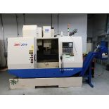 Daewoo Model DMV-3016 CNC Vertical Machining Center, s/n AV4C0488, New 2005, Fanuc i Series CNC