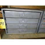 4-Drawer Cabinet with Stainless Steel and Misc. Hardware