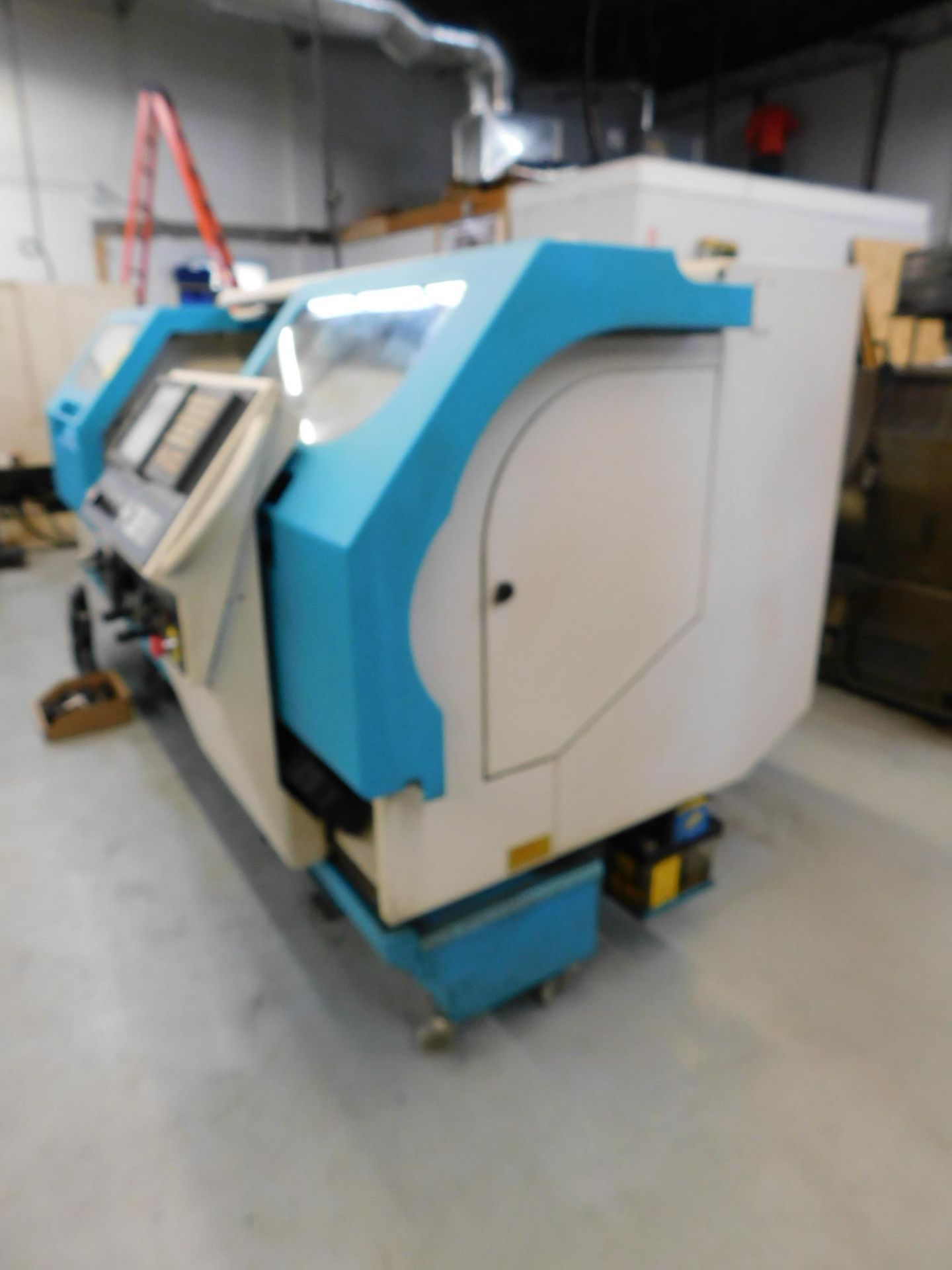 Clausing Colchester Model K Series 2000 CNC Lathe, s/n C70020, New 2001, Fanuc 210i-T Touch Screen - Image 5 of 14