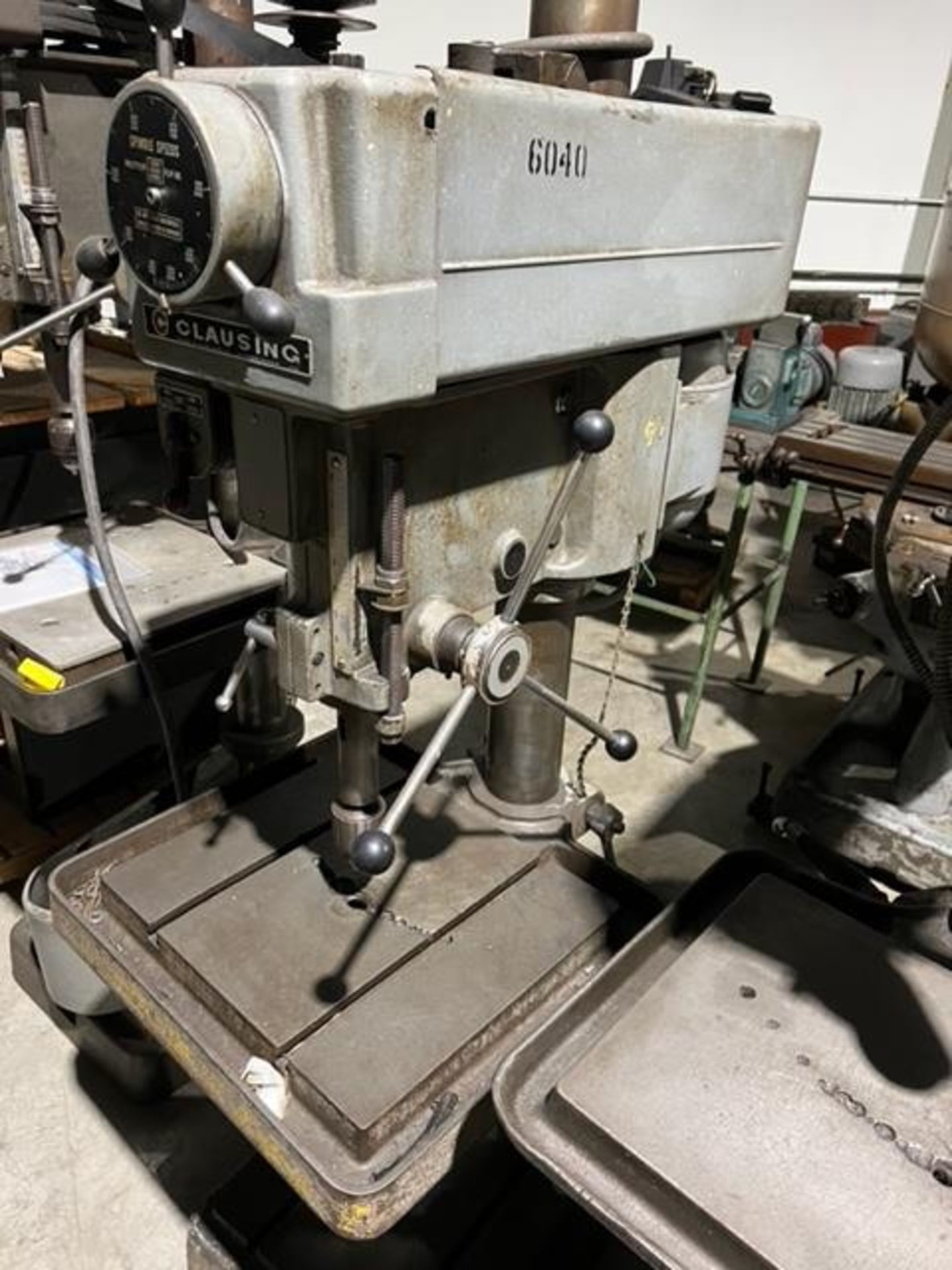 Clausing Model 2276 Sindle Spindle Drill Press, s/n 510942, Floor Model