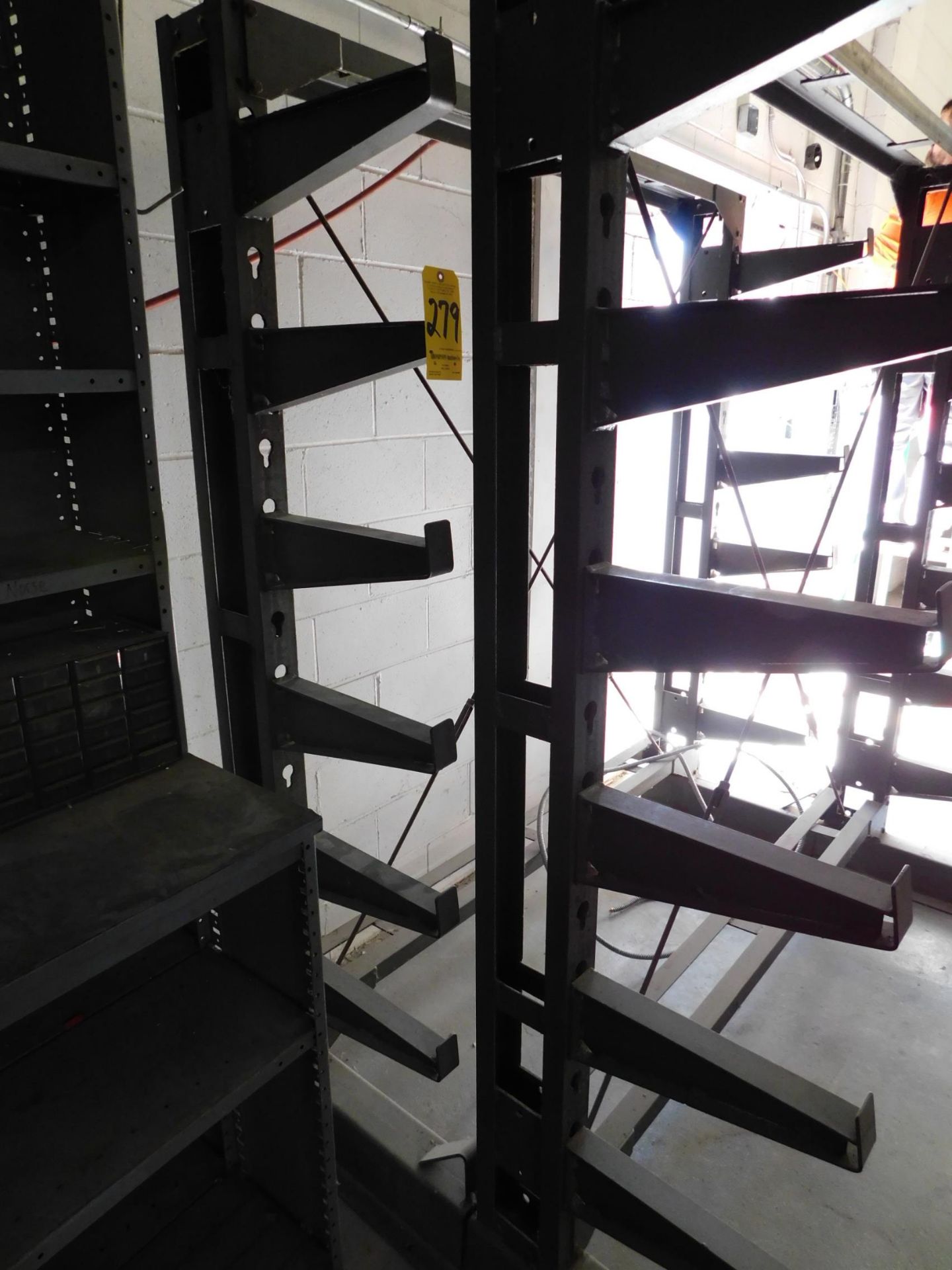 Cantilever Rack, 7' H X 6' W X 2' Deep, with 16" Arms