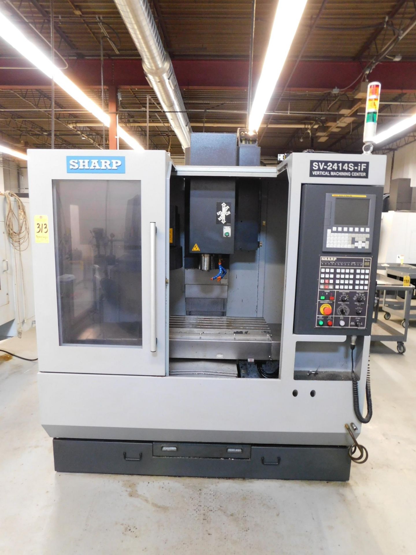 Sharp Model SV-2414S-iF CNC Vertical Machining Center, s/n 6062, New 2015, Fanuc 0i-Mate MD CNC