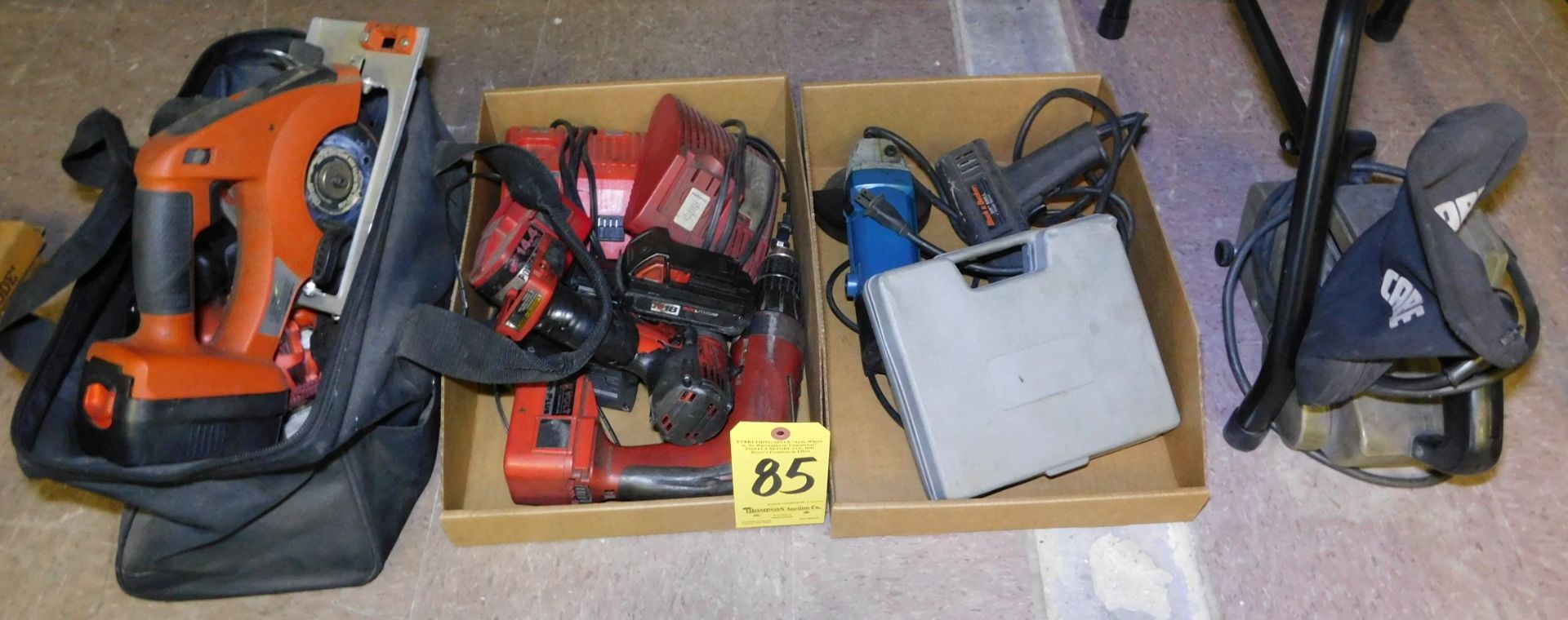 Lot of Cordless and Electric Hand Tools, Most Need Repair