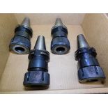 Cat 40 TG100 Collet Holders