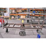 24 in. x 96 in. 4-Wheel Stock Cart