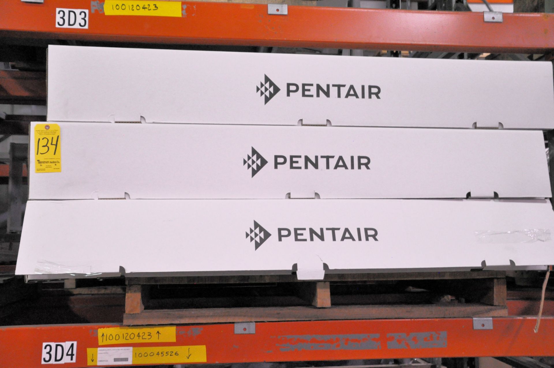 Lot - (12) Pentair 6 in. O.D. x 3-1/2 in. I.D. x 60 in. Long Filters and (2) Pinch Valves on (2) - Image 2 of 2