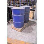 Lot - Magotteaux 2 in. Grinding Balls in (2) Drums (Weight: 2,000-lb. Per Drum) on (1) Pallet